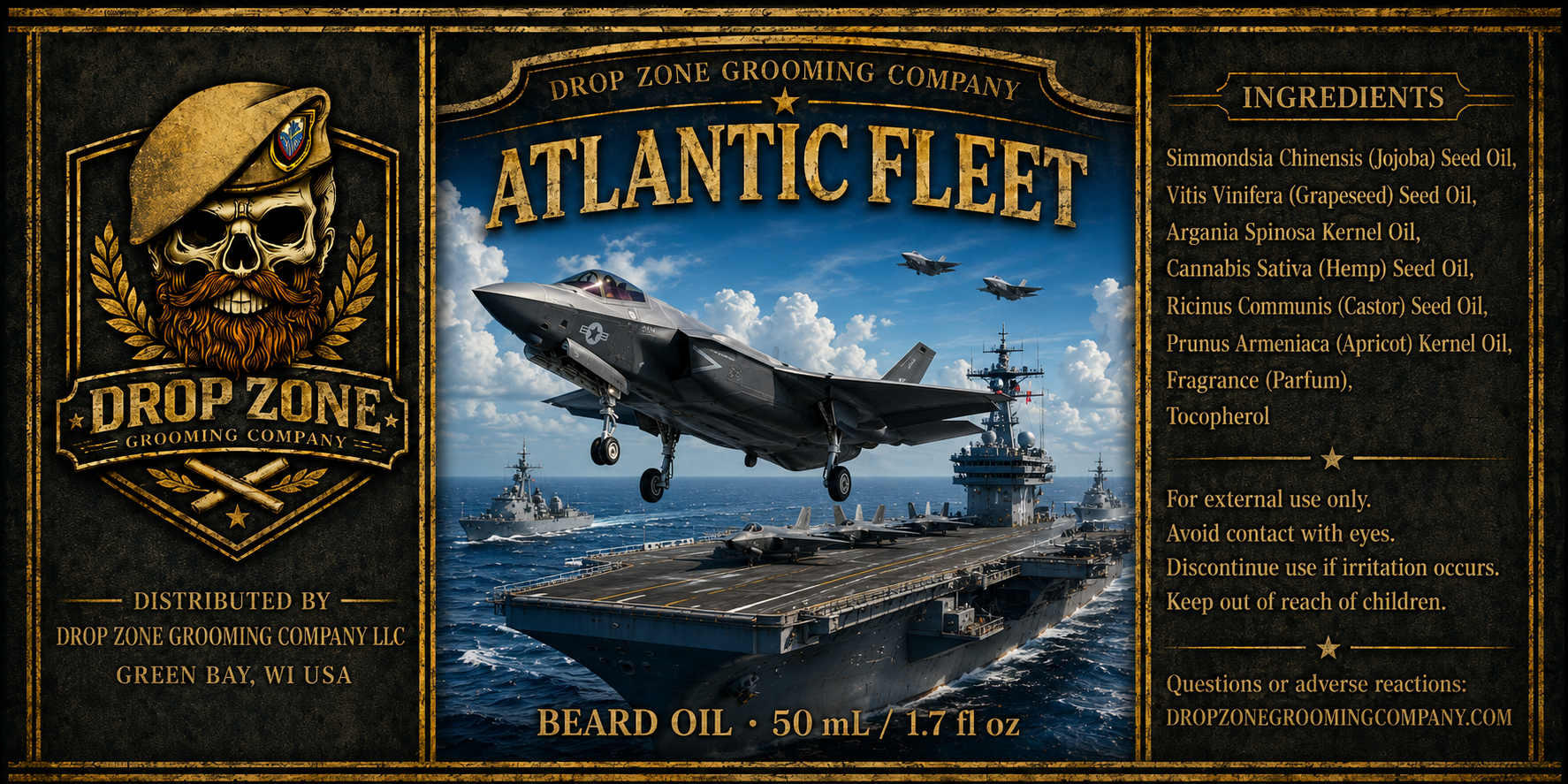 Atlantic Fleet Beard Oil