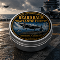 Atlantic Fleet Beard Balm on an aircraft carrier deck