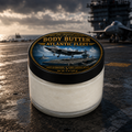 Atlantic Fleet Body Butter on an aircraft carrier deck