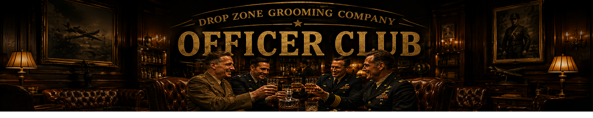 Officer Club scent collection banner