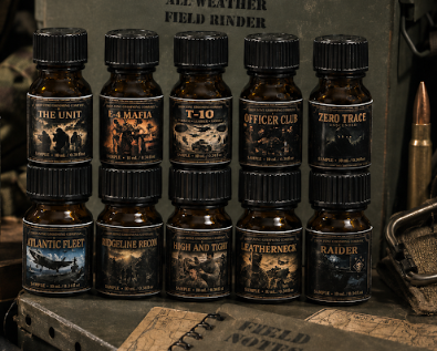 Drop Zone Grooming Company ten-profile scent sample pack