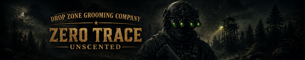 Zero Trace scent collection banner