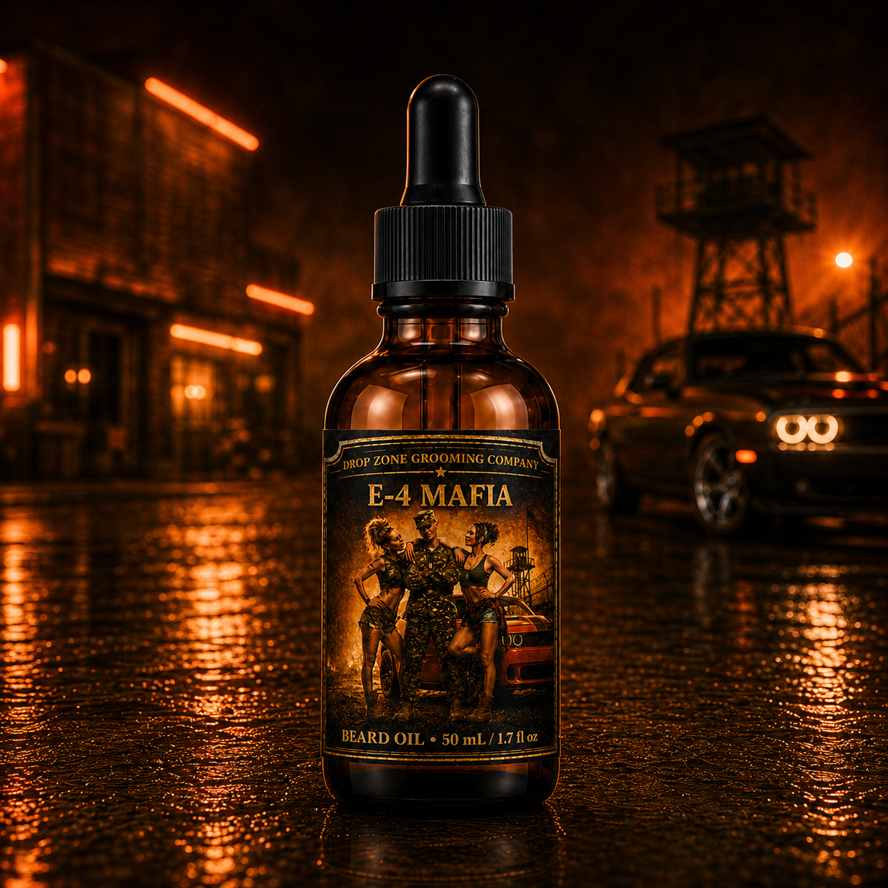 E-4 Mafia Beard Oil — 50 mL