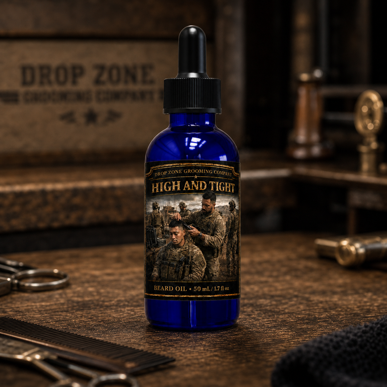High and Tight Beard Oil — 50 mL